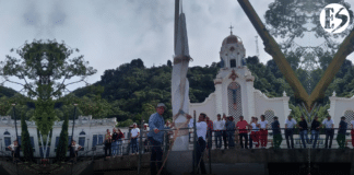 En Fredonia: reinstalan el Monumento de la Libertad en el Parque Internacional de las Esculturas