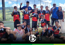 Amagá: campeón de la primera Copa Suroeste sub-13 de fútbol masculino
