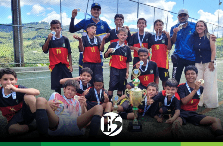 Amagá: campeón de la primera Copa Suroeste sub-13 de fútbol masculino