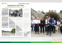 En la memoria: «Inauguraron las obras de la doble calzada Primavera – Camilo C»