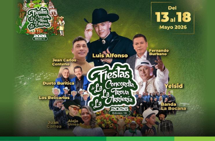 En Concordia: Fiestas de La Concordia, la Trova y la Arriería 2026