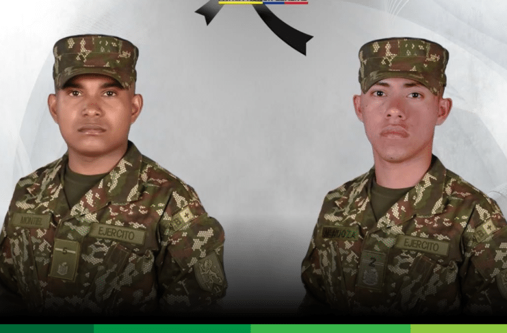 En Urrao: dos soldados murieron en combates