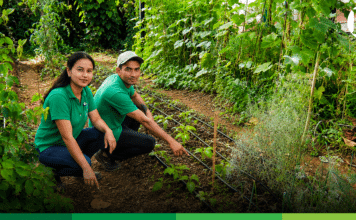 En Jericó: Dálida y Víctor cultivan más de 70 variedades de alimentos en Urantia
