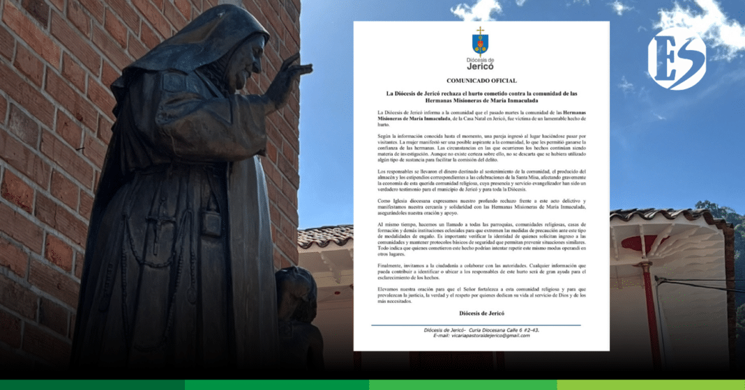 COMUNICADO DIÓCESIS DE JERICÓ 2026