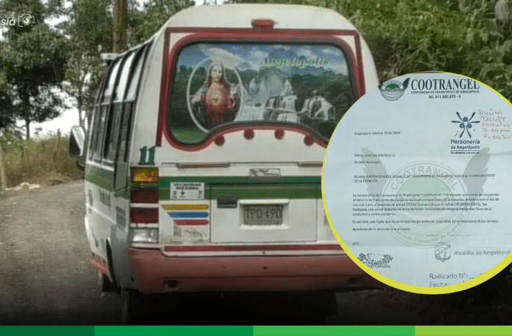 En Angelópolis: empresa de transporte suspende servicio hacia el corregimiento La Estación por motivos de seguridad