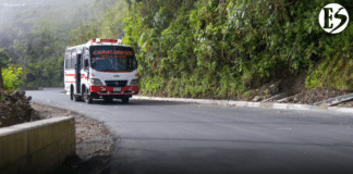 En Caramanta: gobernador de Antioquia entregó obras viales y mejoras en la estación de Policía