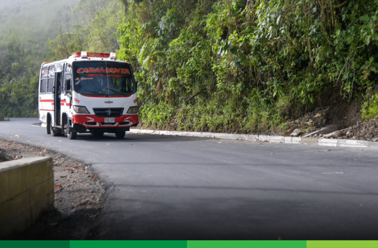 En Caramanta: gobernador de Antioquia entregó obras viales y mejoras en la estación de Policía